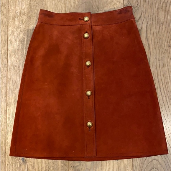 Gucci Dresses & Skirts - Gucci Gorgeous Suede Skirt